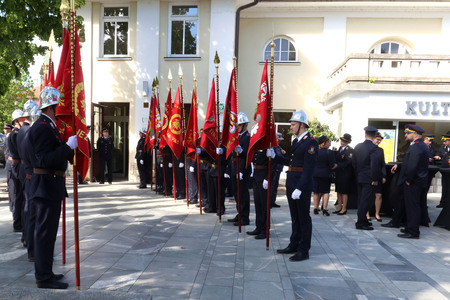 SVEČANA SEJA  GASILSKE ZVEZE CERKNICA 01 FOTO LJUBO VUKELIČ